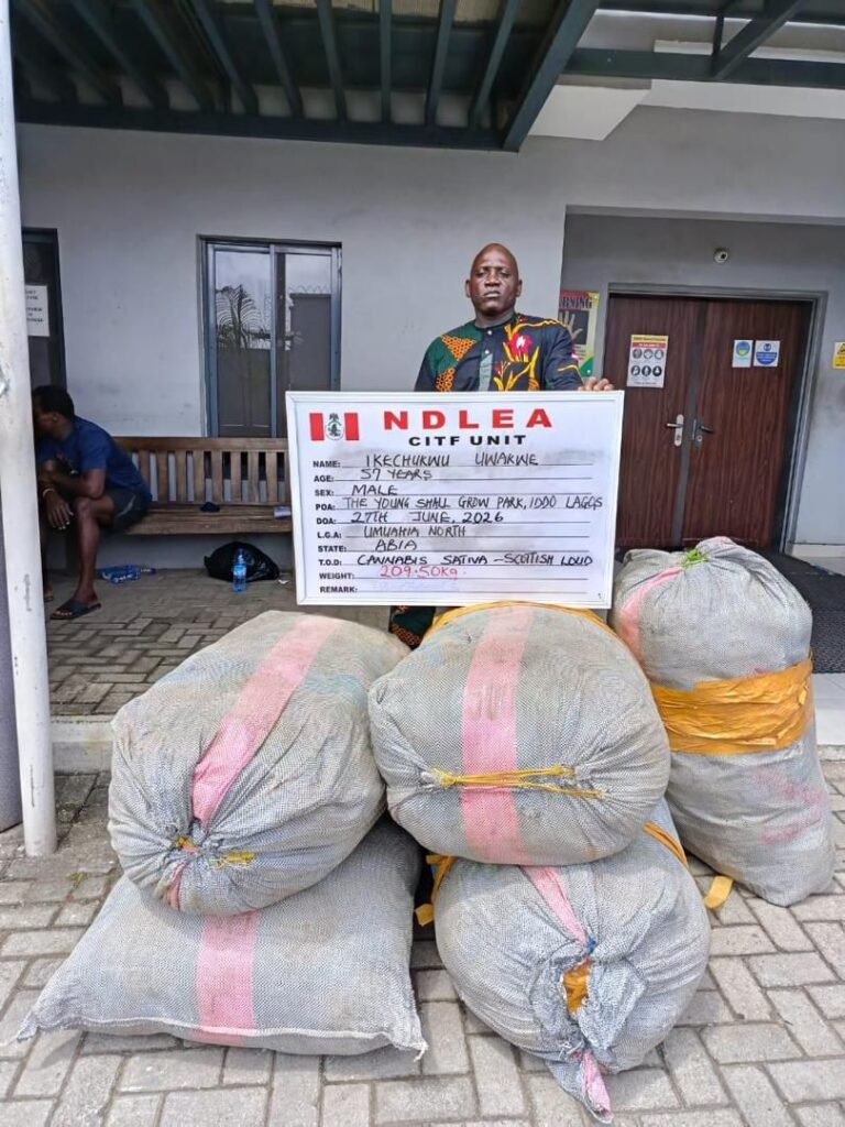 NDLEA intercepts China-bound businesswoman with large consignment of cocaine