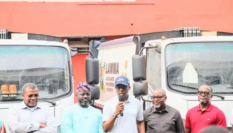 Lagos receives 10 compactor trucks to boost waste management