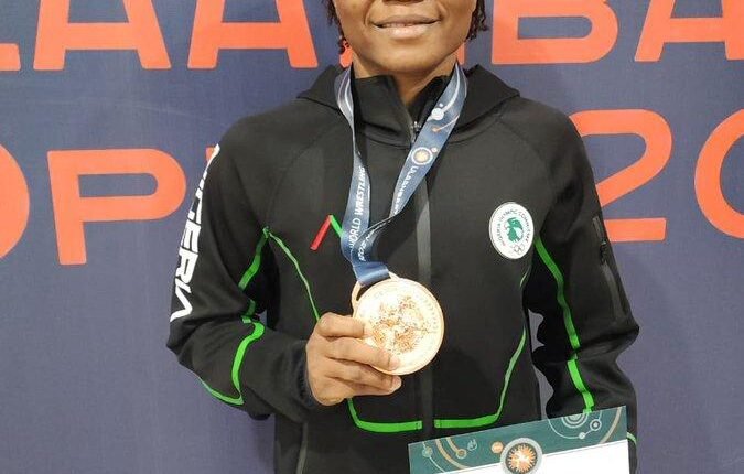 Nigeria wins first medal at World Wrestling Ranking Series in Mongolia
