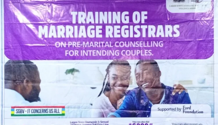 Lagos trains marriage registrars to curb domestic violence