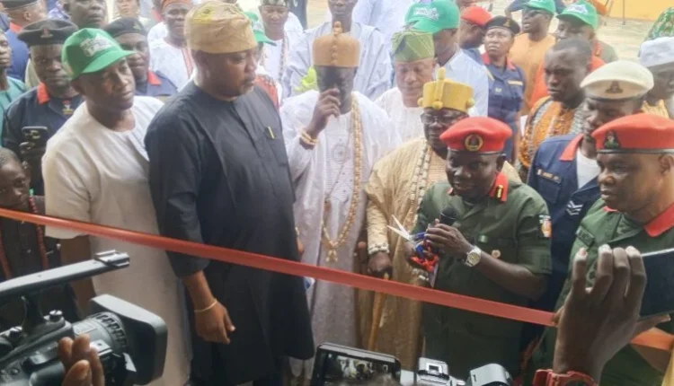 NSCDC unveils new headquarters in Lagos border community