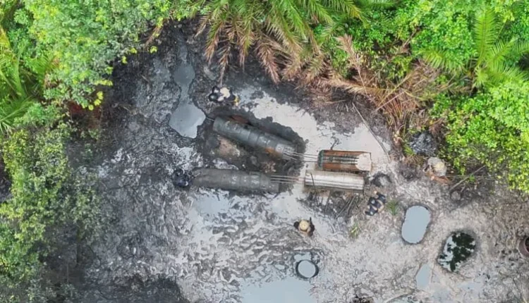 Navy uncovers 9 illegal refining sites in Rivers