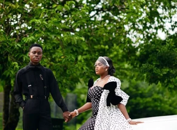 Nigerian TikTok stars Peller, Jarvis pre-wedding photos excite fans