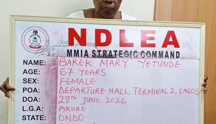 Nigerian-British grandma arrested with 13kg cocaine concealed in plantain peels.
