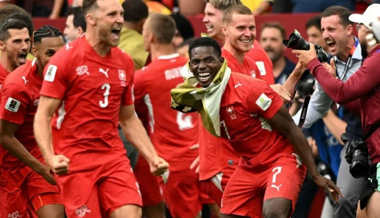 World Cup: Switzerland edge Colombia on penalties to reach quarter-finals