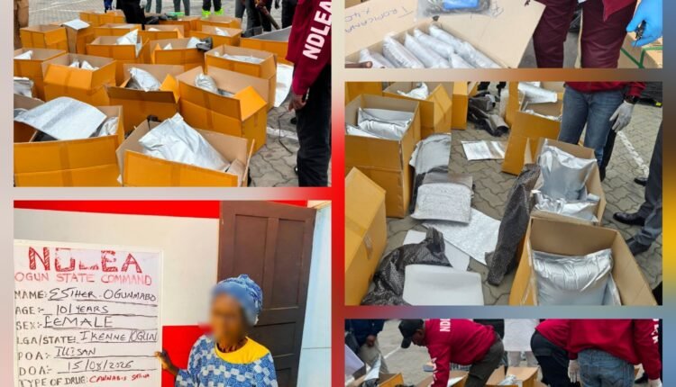 101-year-old great grandma arrested as NDLEA intercepts cocaine in fufu
