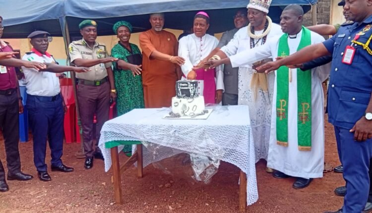 Birthday: Catholic Bishop Onah donates borehole to correctional centre in Nsukka