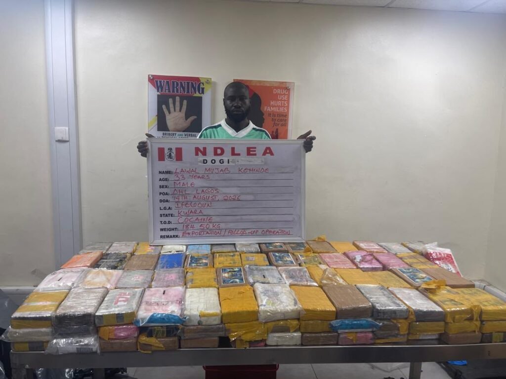 Fleeing celebrity drug kingpin arrested as NDLEA smashes cocaine cartel.