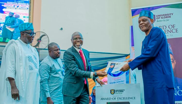 TETFund Boss Arc. Sonny Echono Honored with Award of Excellence at University of Ilorin