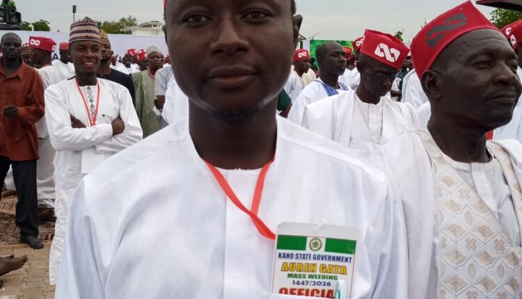 Kano mass wedding gives hearing-impaired man fresh start