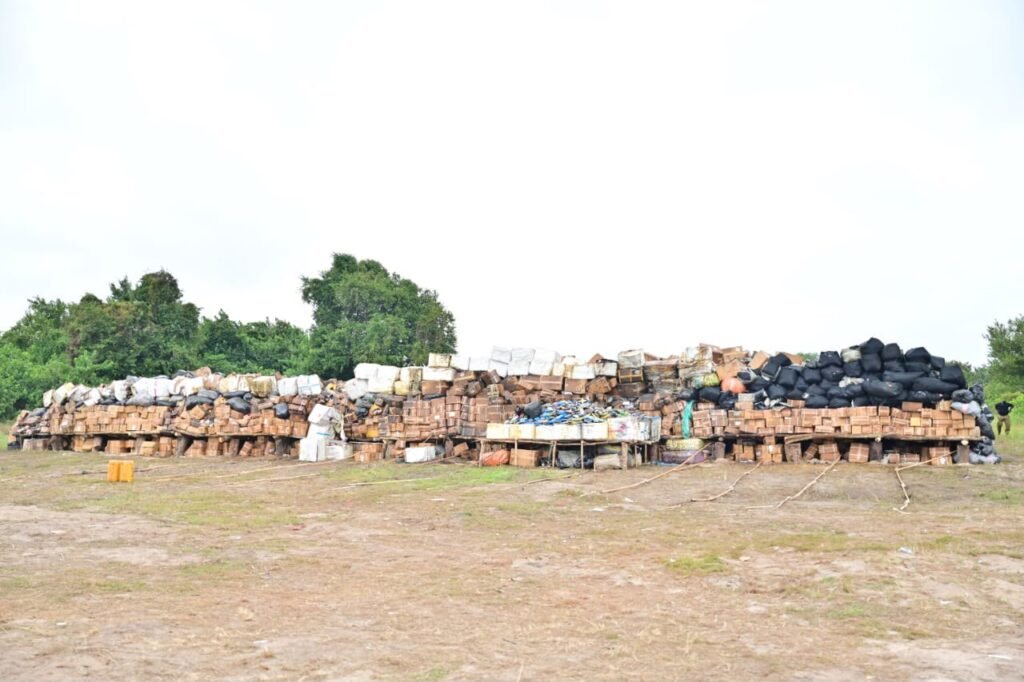 NDLEA destroys N301bn worth of cocaine, heroin, opioids, others in Lagos.