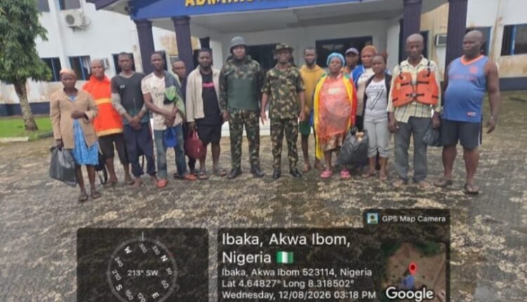 Navy rescues 22 sea robbery victims, recovers hijacked boat in Akwa Ibom