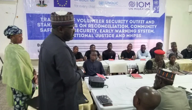Yobe govt., UNDP train vigilantes, hunters on mental health, peacebuilding