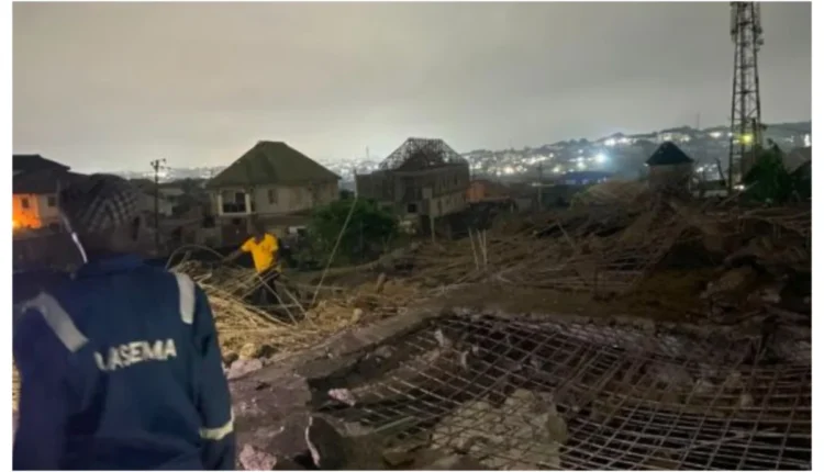 1 dead, 2 rescued in Lagos building collapse