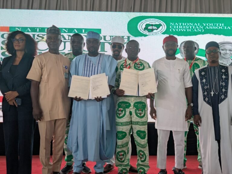 2027: Christian, Muslim youths sign peace accord in Abuja