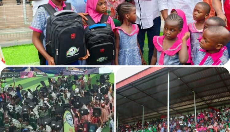 Bariga LCDA distributes educational materials to 3,000 pupils