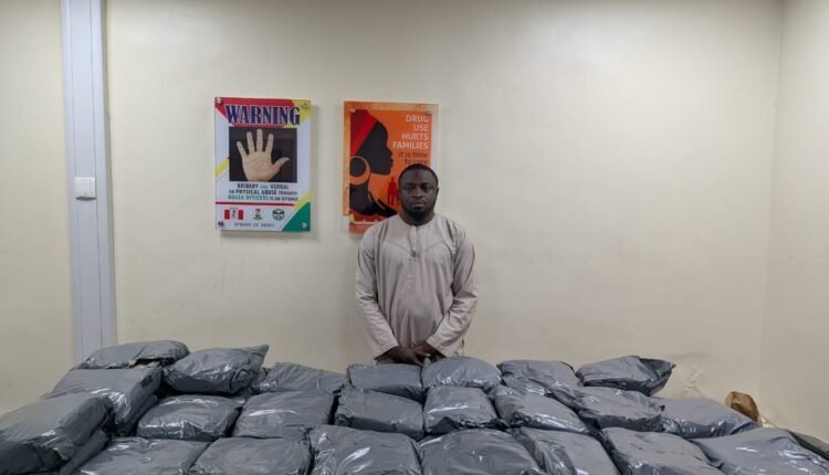 NDLEA intercepts colos shipments from UK, uncovers opioids in loaves of bread, speakers