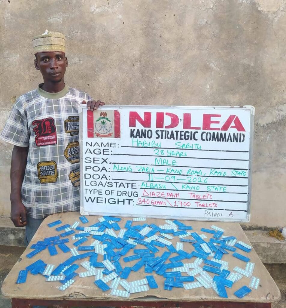NDLEA intercepts colos shipments from UK, uncovers opioids in loaves of bread, speakers
