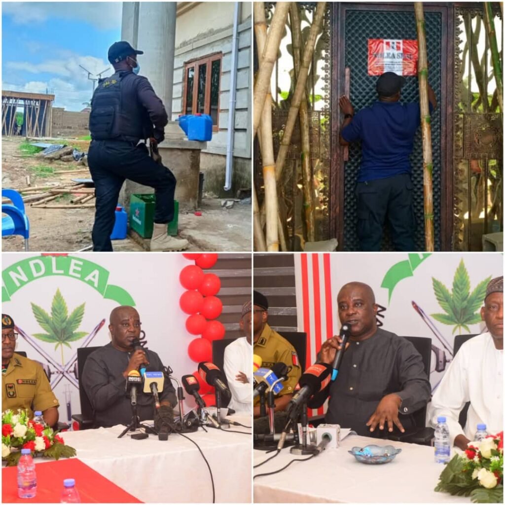 NDLEA dismantles another industrial meth lab, arrests fleeing Mexican kingpin