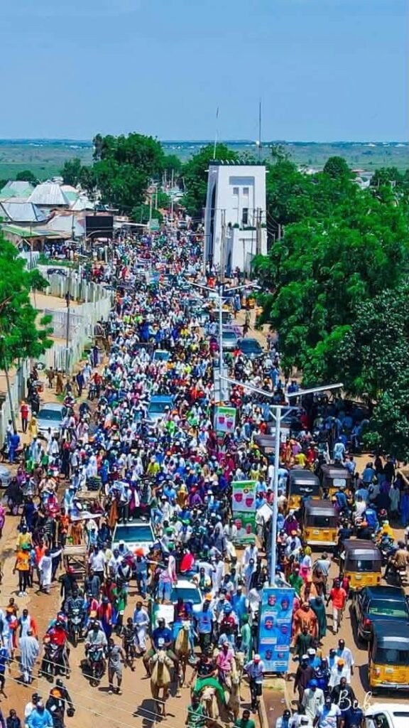 Sokoto Agog As Over 40,000 Youths Stage Solidarity Rally For ADC Governorship Candidate