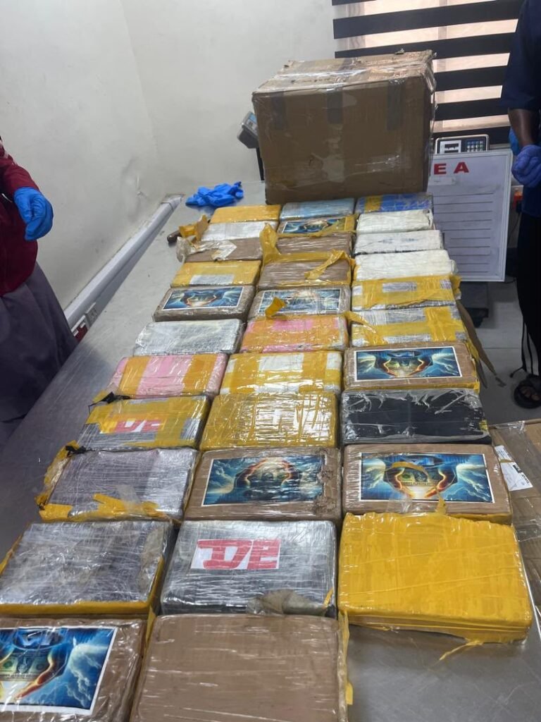 184.5kg cocaine bust: NDLEA docks KC Luxury, 2 accomplices, remanded in custody