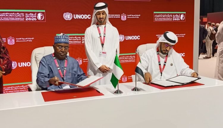 NDLEA, UAE's NDEA sign MoU to deepen anti-narcotics cooperation