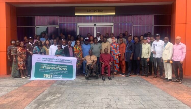 2027: INEC reiterates commitment to credibility, urges support for PWDs