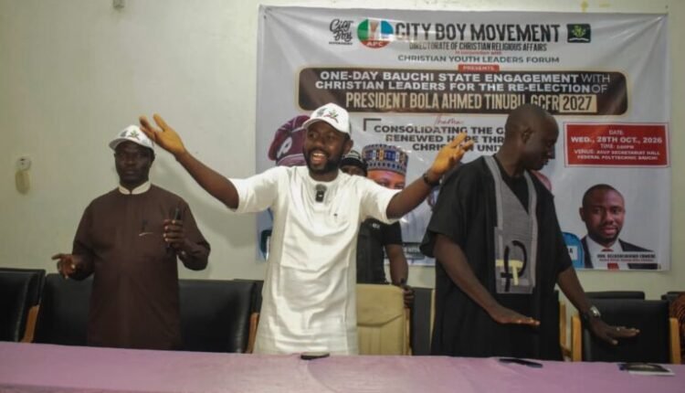 City Boy Movement woos Bauchi, Gombe Christian leaders for Tinubu