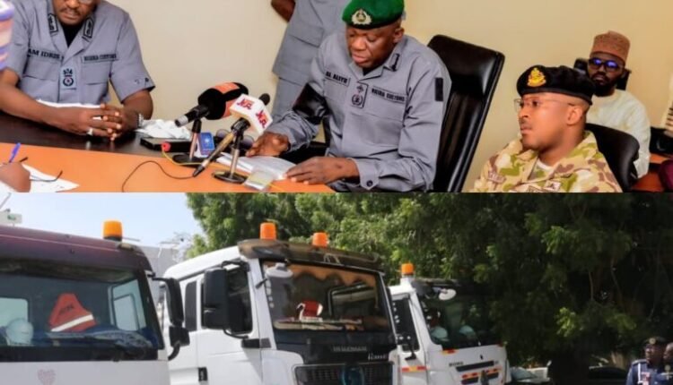 Customs hands over diverted diesel tankers to NMDPRA