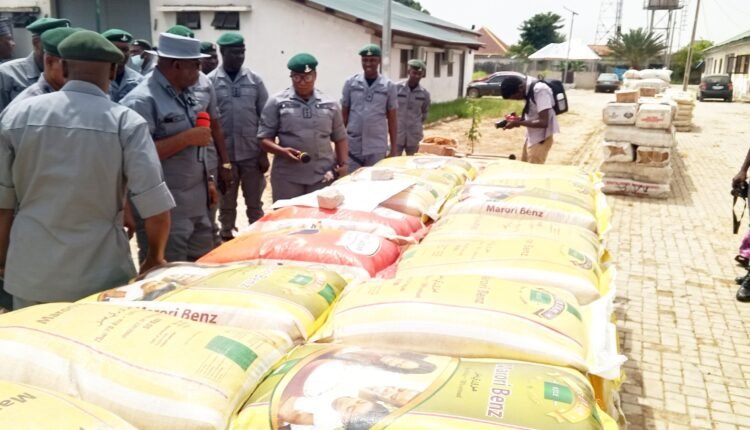 Customs seizes contraband worth N79.8m in Adamawa