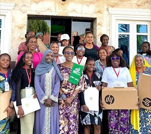 First Lady gives digital learning devices to students in Rivers