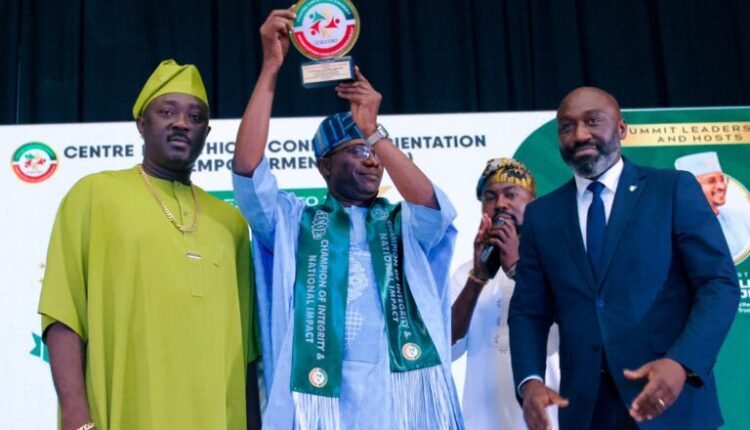 Gov. Ododo wins national excellence award in security, youth devt