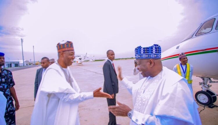 Governor Inuwa Yahaya Arrives Maiduguri for North-East Governors’ Forum Meeting