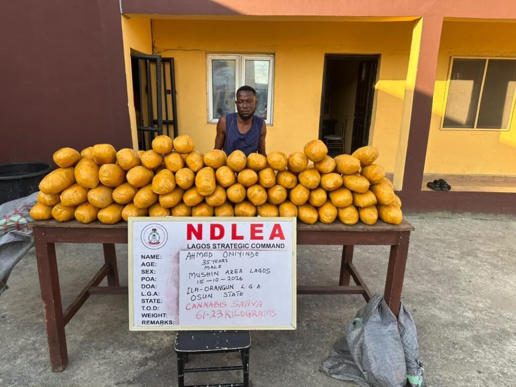 Saudi-bound drug consignment hidden in palm oil keg intercepted at Kano airport