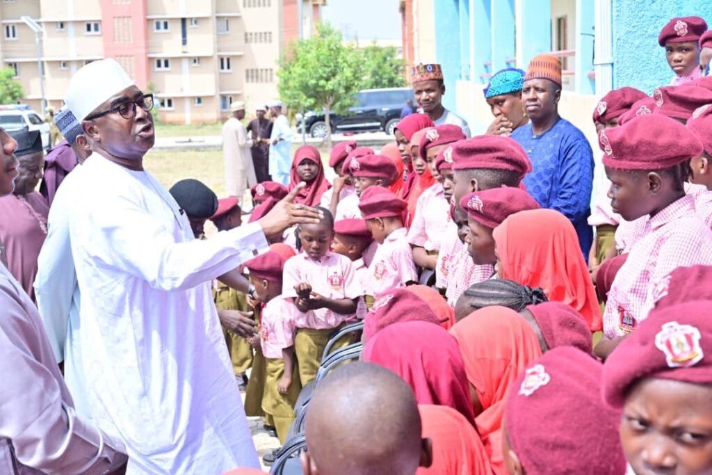 Marwa Inspects Yola Command School, Reaffirms Commitment to Education and NDLEA Officer'Families Welfare