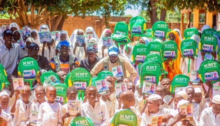 KMT foundation distributes 5,000 school bags in Fune LG