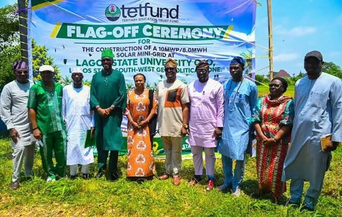 LASU receives 10MW solar mini grid from TETFUND